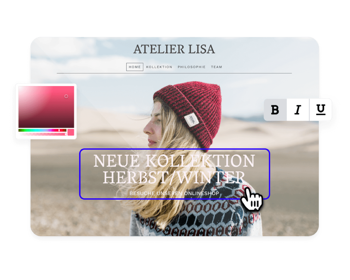 Website Creator: Der intuitive Homepage-Baukasten