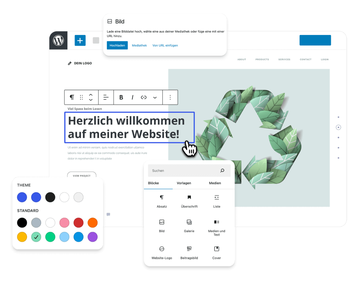 WordPress Hosting für dein Webprojekt